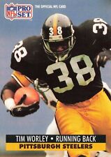 Tim Worley #639 1991 Pro Set Pittsburgh Steelers comprar usado  Enviando para Brazil