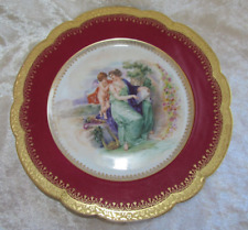 Assiette décoration porcelain d'occasion  Montmoreau-Saint-Cybard