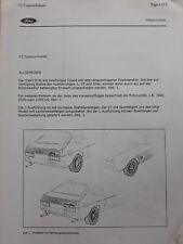 Ford capri typenschildschlüss gebraucht kaufen  Grullbad