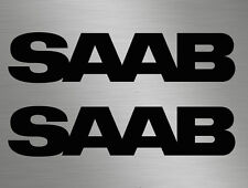 Saab vinyl decals d'occasion  Expédié en Belgium