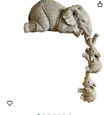 Resin elephant sitter for sale  BRISTOL