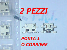 Usato, CONNETTORE RICARICA ( 2 PEZZI )  MICRO USB PER clementoni  clempad v48674 usato  Villamagna