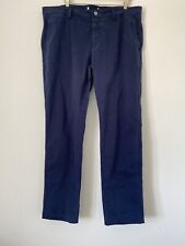 Spoke Chinos Navy Cotton Build B 36” W 30” L for sale  Shipping to South Africa