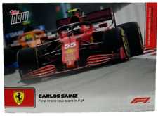 2021-22 Topps Now F1 Formula 1 - Carlos Sainz - Ferrari #59 comprar usado  Enviando para Brazil