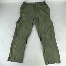 Cabelas Casuals Mens Pants Nylon Hiking Camping Trail Green UPF 50 Size XL for sale  Shipping to South Africa