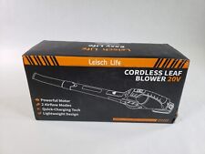 Leisch Life Cordless Leaf Blower 20V Handheld Electric Leaf Blower 2 Speed Mode for sale  Shipping to South Africa