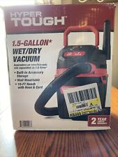 Hyper Tough 1.5 Gal 2 HP Wet/Dry Vacuum NEW in Box for sale  Shipping to South Africa