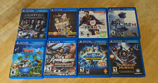 Lot of 8 Playstation PS Vita Games FIFA MLB Runner Injustice Dungeon Hunter for sale  Shipping to South Africa