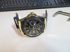 Relógio de pulso masculino adivinhação cronógrafo fibra de carbono ouro preto u1049g5 comprar usado  Enviando para Brazil