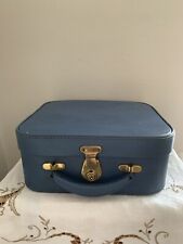 Vintage Pixie Vanity Case Navy Blue 1960s Retro Mod for sale  Shipping to South Africa
