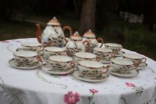 Service à thé porcelaine japonaise ancienne pour 9 personnes d'occasion  Pont-sur-Yonne