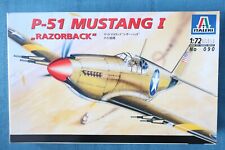 Kit de aeronave modelo Italeri P-51 Mustang I Razorback 1:72 nº 090, usado comprar usado  Enviando para Brazil