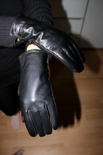Lederhandschuhe schwarz größ gebraucht kaufen  Hannover