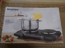 Silvercrest dual hotplate for sale  READING