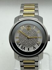 Relógio feminino Movado BOLD 3600256 luxo dois tons com mostrador índice romano 32mm comprar usado  Enviando para Brazil