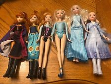 Grande Lote 6 Botas Disney Frozen Elsa e Anna Bonecas Sapatos Princesa Rainha, usado comprar usado  Enviando para Brazil