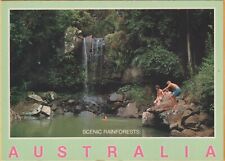 POSTAL DE SELVAS TROPICALES ESCÉNICAS Y PISCINA AUSTRALIA HUGHES segunda mano  Embacar hacia Argentina