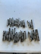 Spiral Drill Bits Woodworking Steel Manufacturing Used Tool Lot USA, used for sale  Shipping to South Africa