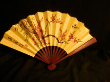 Vintage oriental fan for sale  Shipping to Ireland
