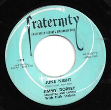 JIMMY DORSEY ORCHESTRA: JUNE NIGHT / JAY-DEE'S BOOGIE WOOGIE - FRATERNITY - HEAR comprar usado  Enviando para Brazil