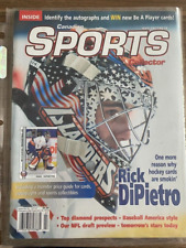 Colecionador de esportes canadense abril de 2001 - Capa frontal: Rick DiPietro - Sem etiqueta comprar usado  Enviando para Brazil