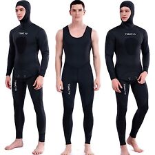 Neoprene Scuba Diving wetsuit 3/5 mm Warm Hood Surfing Front Zipper Diving Suit for sale  Shipping to South Africa