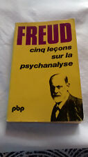 Livre leçons psychanalyse d'occasion  France