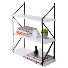 3 white floating shelves for sale  Cypress