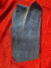 Blue crushed velvet for sale  ASHFORD