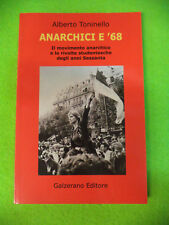 Book Anarchists And '68 Alberto Toninello Signed 2014 Galzerano (L25) comprar usado  Enviando para Brazil