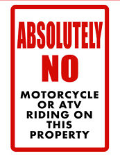 Atv motorcycles sign for sale  Akron