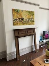 Reclaimed oak mantlepiece for sale  HOVE