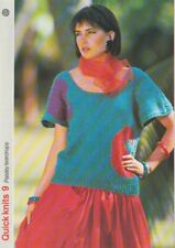 Knitting patterns quick for sale  ANDOVER