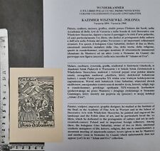 Wunderkammer exlibris 563 usato  Pescara