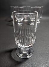 Crystal wine glasses. for sale  STOKE-ON-TRENT