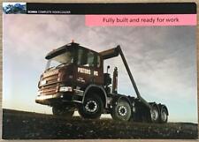 Scania hookloader commercial for sale  LEICESTER