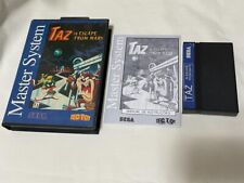 Sega Master System Tectoy : Taz in Escape From Mars Tectoy com reprodução manual na caixa comprar usado  Brasil 