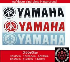 2x Yamaha Motorrad Auto Logo Aufkleber Aufkleber Sticker Autocollat Étiquette comprar usado  Enviando para Brazil