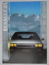 Renault brochure 1986 for sale  BOURNEMOUTH