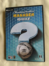 Championship manager quiz for sale  LEEDS