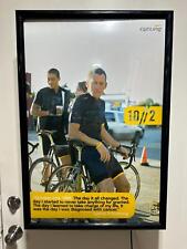 1996 Trek Bicycle Dealer LANCE ARMSTRONG retroiluminado SINAL DE EXIBIÇÃO Nike 10/2 comprar usado  Enviando para Brazil