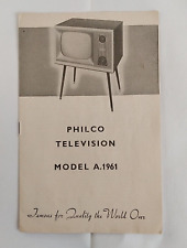 Vintage philco television for sale  REDDITCH