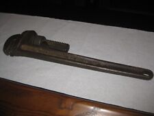 Used, VINTAGE RIGID 18" PIPE WRENCH - VERY NICE! for sale  Shipping to South Africa