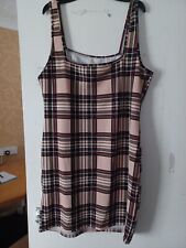 Pink tartan dress for sale  IPSWICH