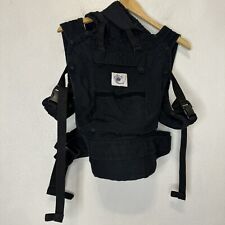 ERGObaby Baby Carrier Black Adjustable Straps Hood Cover, used for sale  Shipping to South Africa