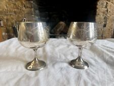 Pair goblets made for sale  LONDON