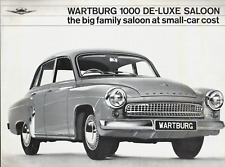 Wartburg 1000 luxe for sale  UK