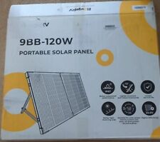 Cargador solar plegable portátil de panel solar de 120 W para generador central eléctrica RV, usado segunda mano  Embacar hacia Argentina