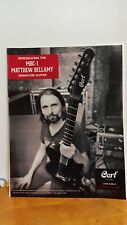 CORT GUITARS MBC-1 MATT BELLAMY GUITAR-  PRINT AD 11 X 8.5   8, used for sale  Shipping to South Africa