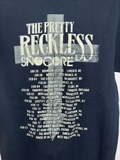 Rare The Pretty Reckless Snocore Tour Shirt 2014 Cancelled Tour Taylor Momsen for sale  Shipping to South Africa